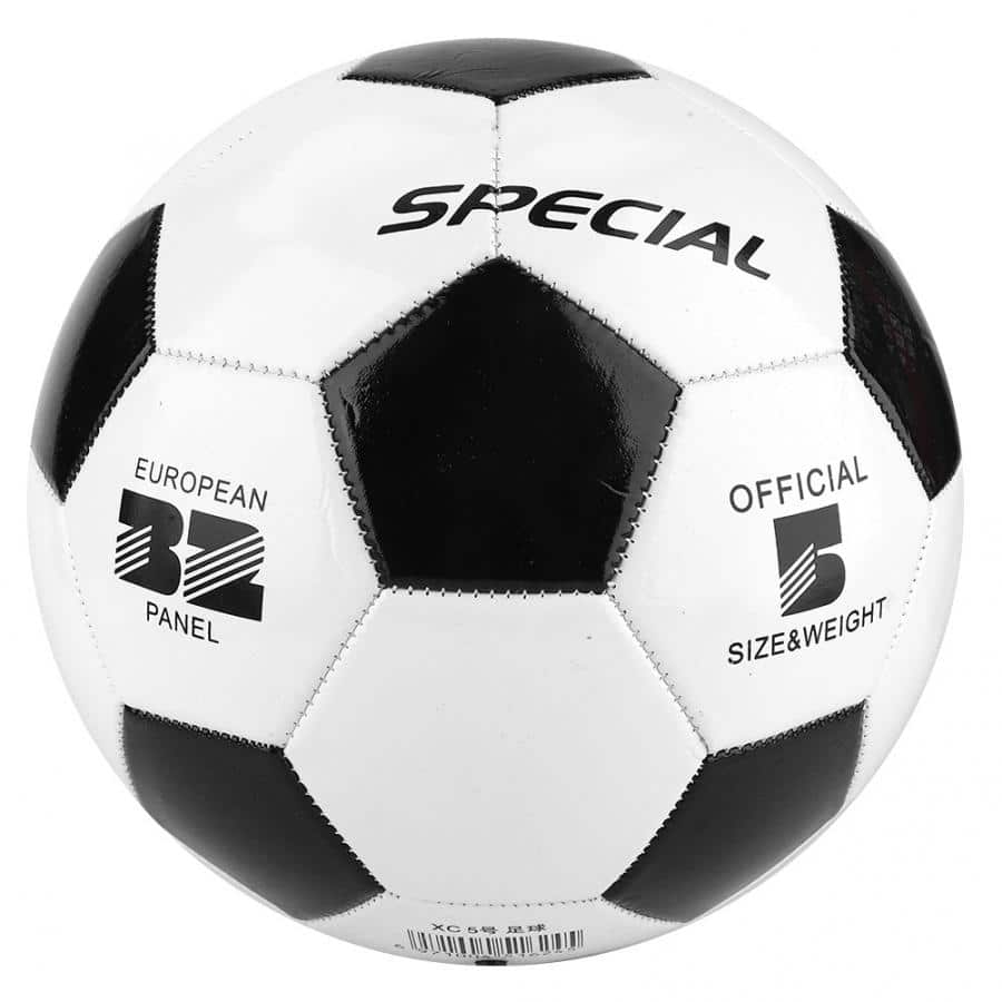 Classic Black and White Soccer Ball