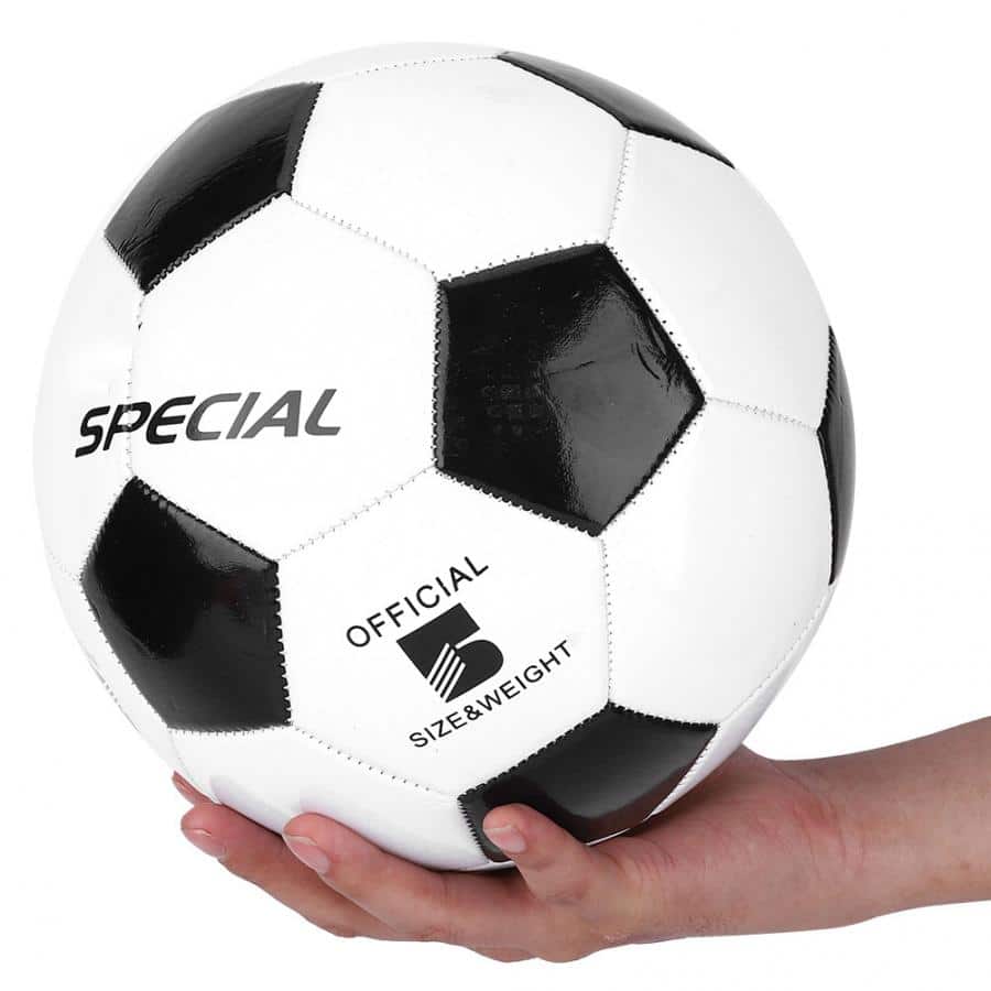 Classic Black and White Soccer Ball