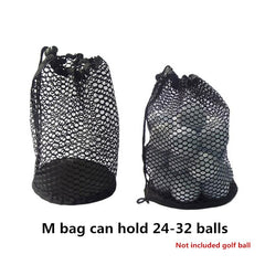 Golf 16/32/56 Balls Mesh Net Bag - Blue Force Sports