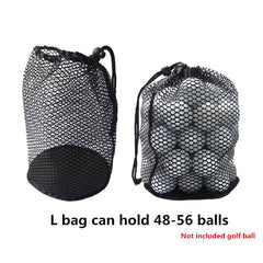 Golf 16/32/56 Balls Mesh Net Bag - Blue Force Sports