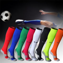 Cotton Compression Soccer Socks - Blue Force Sports