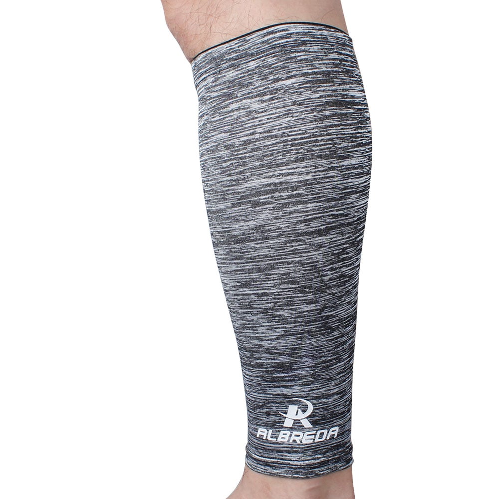 Men`s Compression Stretch Calf Sleeves - Blue Force Sports