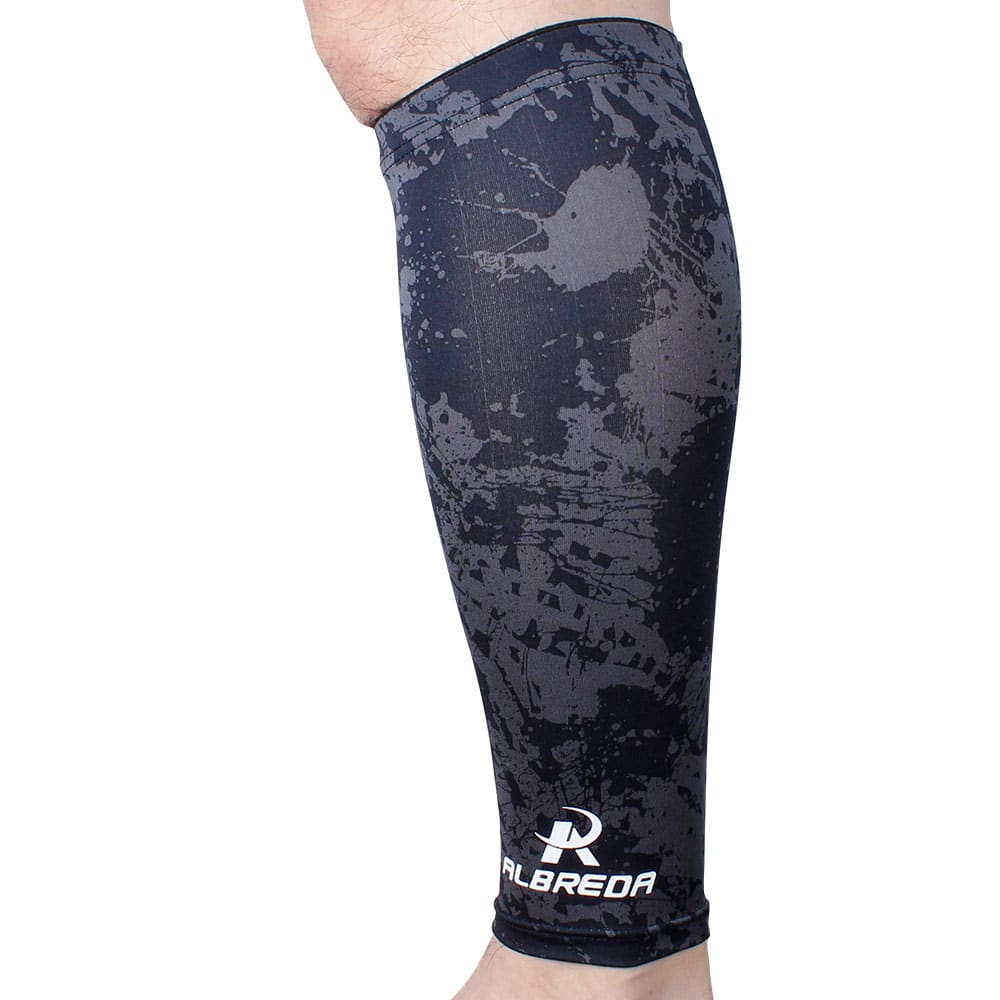 Men`s Compression Stretch Calf Sleeves - Blue Force Sports