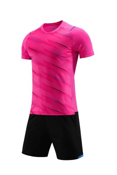 Men's Striped Soccer Uniforms 2 pcs/Set - Blue Force Sports