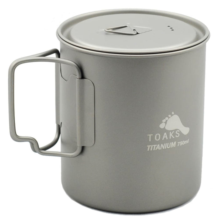 Lightweight Titanium Portable Camping Mug - Blue Force Sports