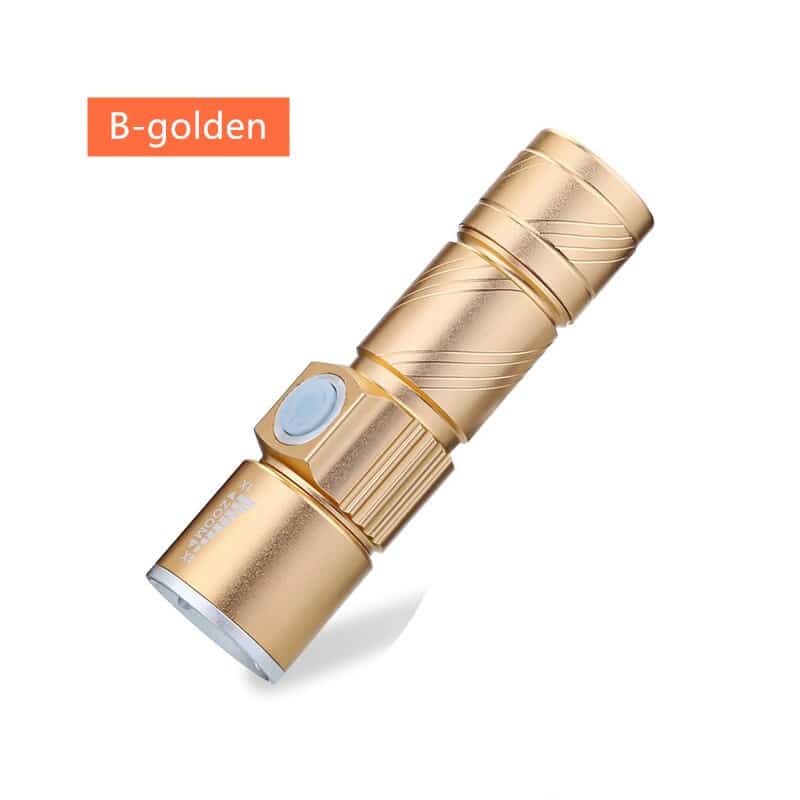 AvLight Mini USB Flashlight Torch - Blue Force Sports