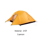 Silicone Fabric Ultralight Tent - Blue Force Sports