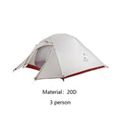 Silicone Fabric Ultralight Tent - Blue Force Sports