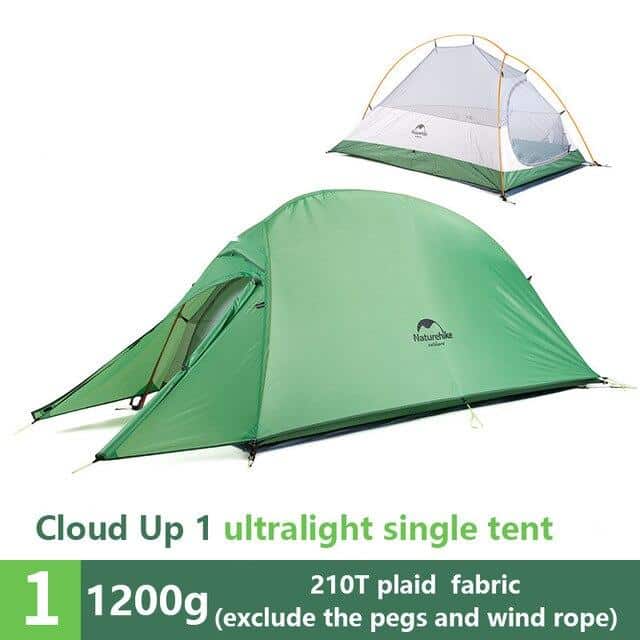 Silicone Fabric Ultralight Tent - Blue Force Sports