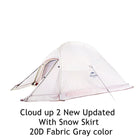 Silicone Fabric Ultralight Tent - Blue Force Sports