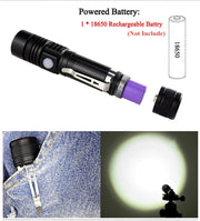 AvLight Rechargeable Zoom Torch - Blue Force Sports