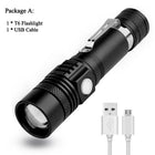 AvLight Rechargeable Zoom Torch - Blue Force Sports