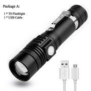 AvLight Rechargeable Zoom Torch - Blue Force Sports