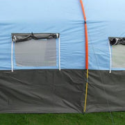 High Quality Large Tunnel Shaped Waterproof Camping Tent - Blue Force Sports