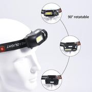 6 Modes LED Headlamp - Blue Force Sports