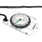 Transparent Portable Compass for Travel - Blue Force Sports