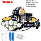 Rechargeable Night Fishing LED Headlamp - Blue Force Sports