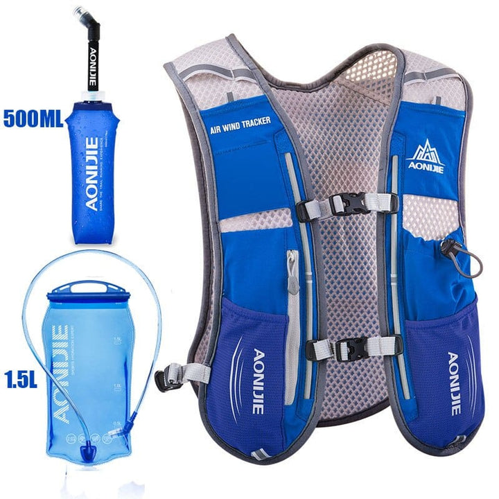 Professional Convenient Lightweight Nylon Hydration Vest - Blue Force Sports