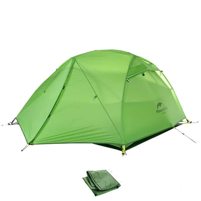 All-SeasonsCamping Tent for 2 Persons - Blue Force Sports