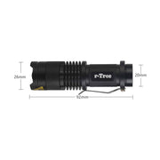 Waterproof Compact Bicycle Torch with Holder - Blue Force Sports
