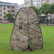 Portable Outdoor Camping Pop Up Toilet Tent - Blue Force Sports