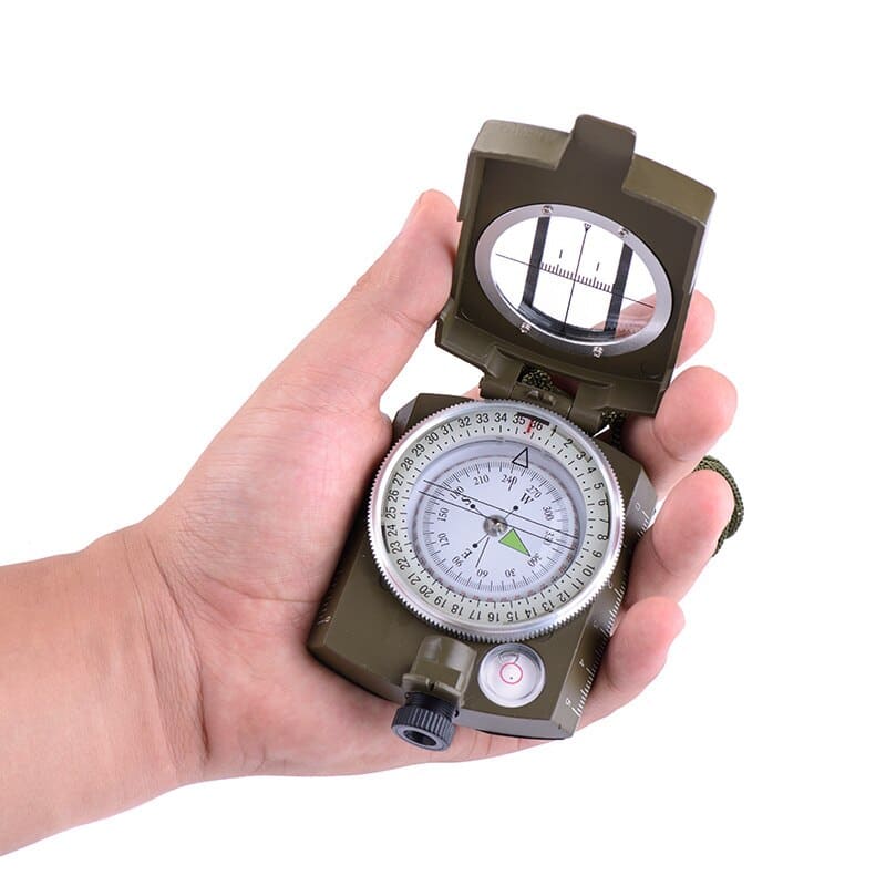 Military Styled Metal Compass - Blue Force Sports