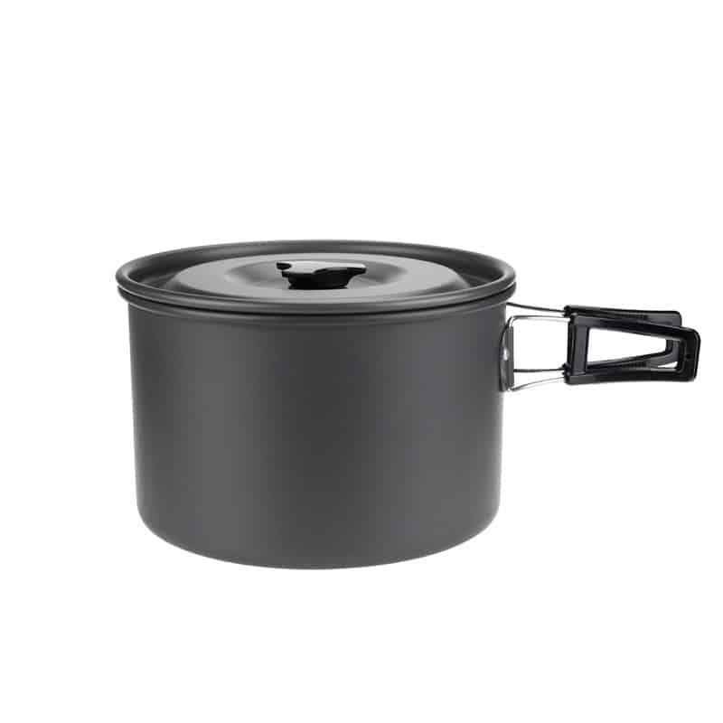 Aluminium Camping Cookware Set - Blue Force Sports
