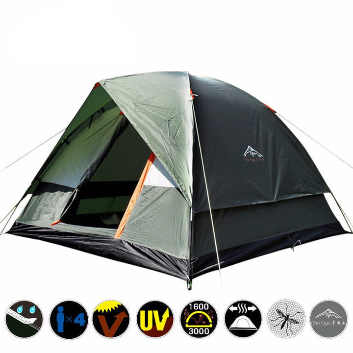 Three Person Double Layer Tent - Blue Force Sports