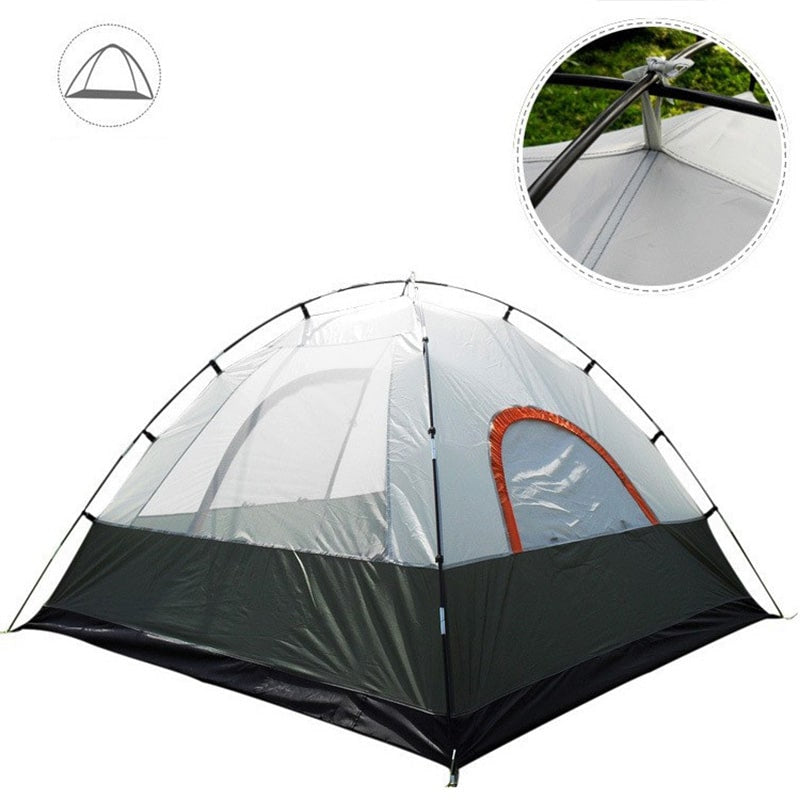 Three Person Double Layer Tent - Blue Force Sports