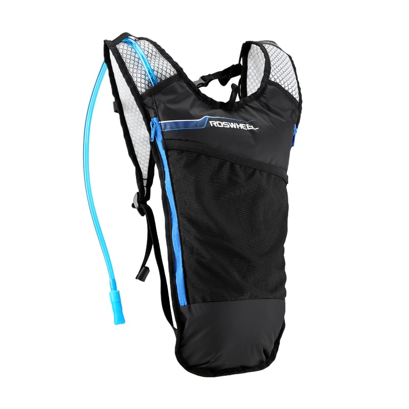 Useful Convenient Lightweight Backpack Shaped Hydration Water Bag - Blue Force Sports