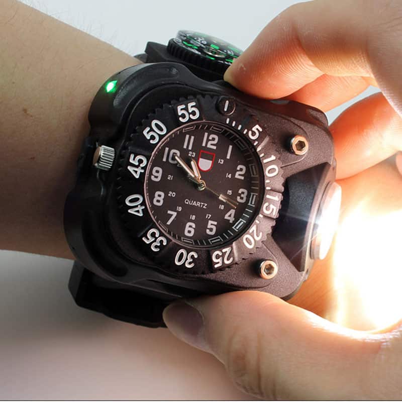 Fashion Multifunctional Sports Water-Resistant Men's Watch - Blue Force Sports