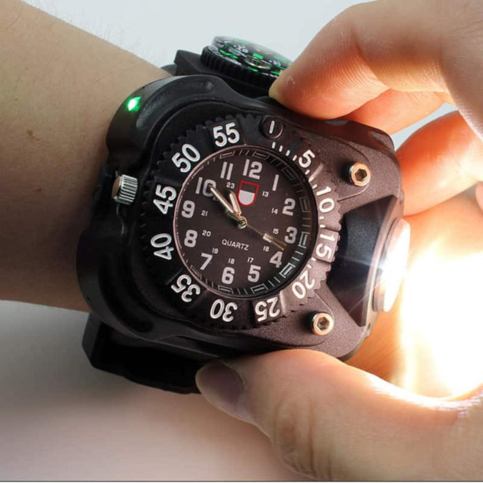 Fashion Multifunctional Sports Water-Resistant Men's Watch - Blue Force Sports