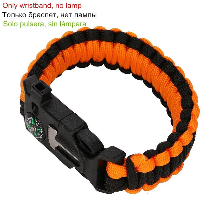 Outdoor Emergency Paracord Bracelet - Blue Force Sports