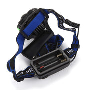 2000 Lumens Hiking Head Flashlight - Blue Force Sports