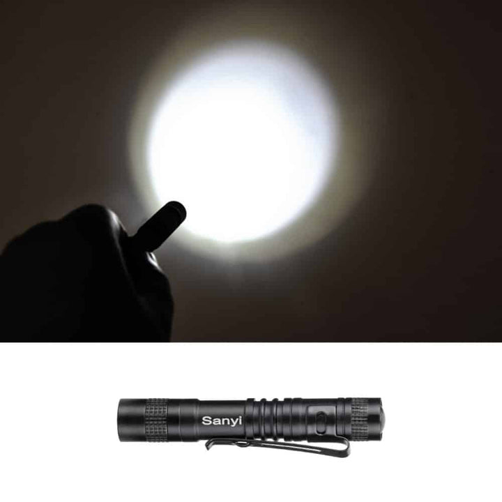 Portable Mini Pocket LED Flashlight - Blue Force Sports