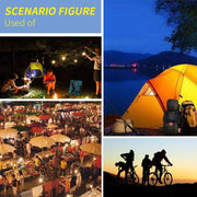5V Portable LED Solar Lamp - Blue Force Sports