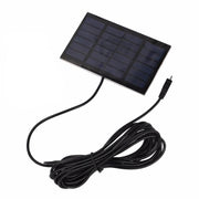 Portable LED Lamp with Solar Panel - Blue Force Sports