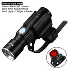 Ultra-Bright Stretch Zoom Bicycle Front LED - Blue Force Sports