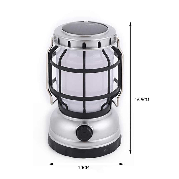 LED Solar Lamp - Blue Force Sports