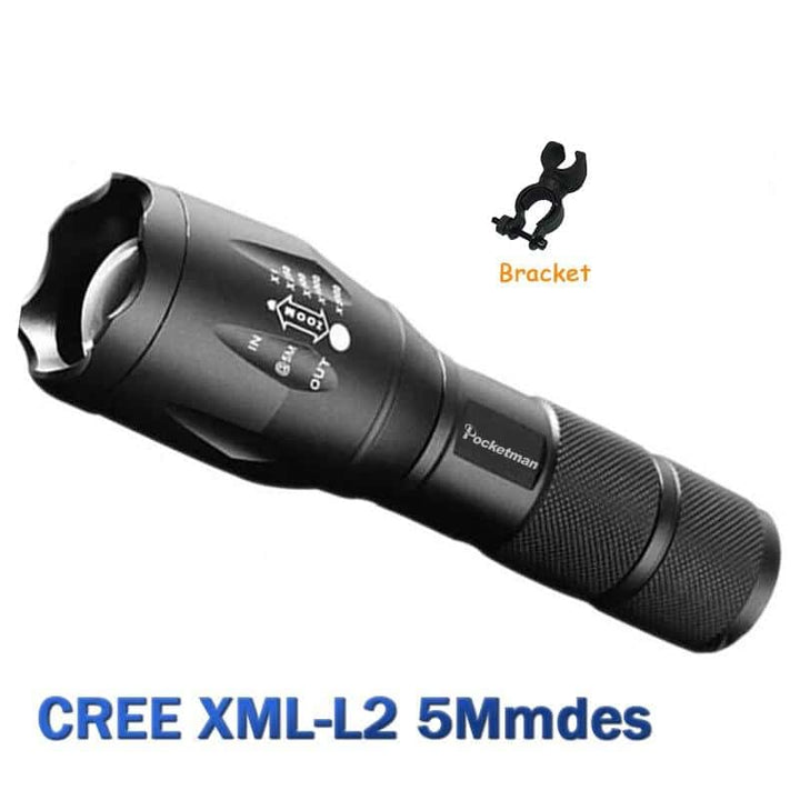 Tactical Flashlight LED Torch - Blue Force Sports