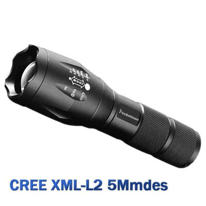 Tactical Flashlight LED Torch - Blue Force Sports