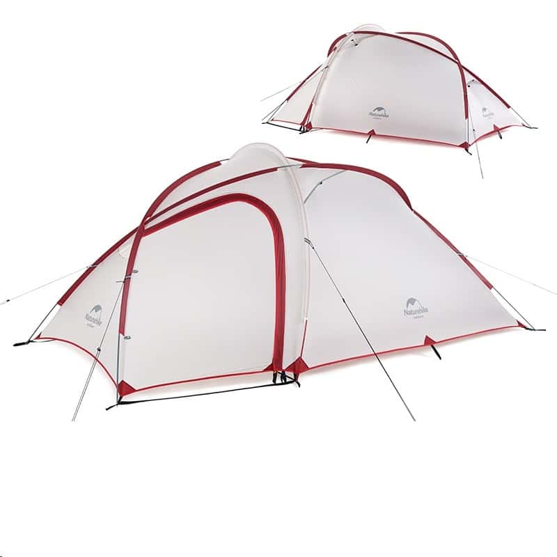 Ultralight 3Person Camping Tent with Mat Blue Force Sports