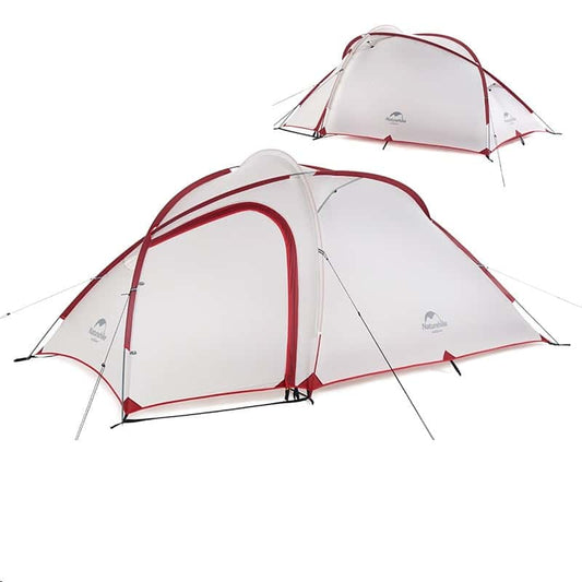 Ultralight 3-Person Camping Tent with Mat - Blue Force Sports