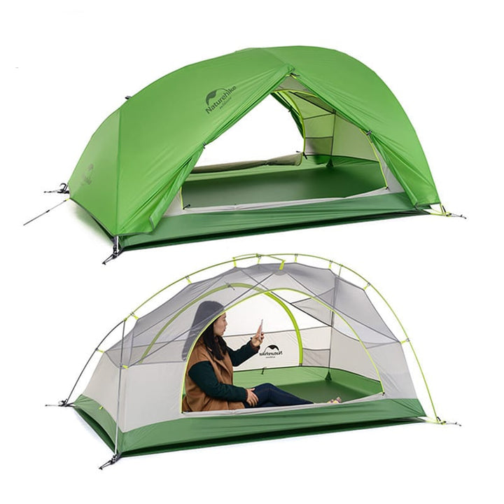 1 personen zelt 4 jahreszeiten Ultraleichtes 4-Jahreszeiten-Campingzelt – Blue Force Sports