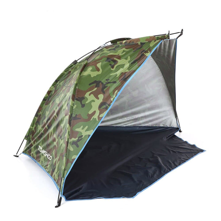 High Quality Outdoor Foldable UV-Protective Beach Tent - Blue Force Sports
