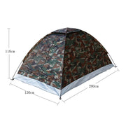 Ultralight Single Layer Water Resistance Camping Tent - Blue Force Sports