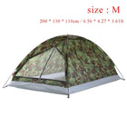 Ultralight Single Layer Water Resistance Camping Tent - Blue Force Sports
