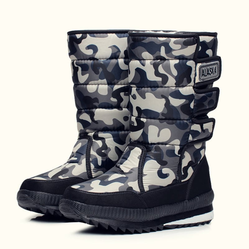 Cute Winter Warm Waterproof Men's Military Boots - Blue Force Sports