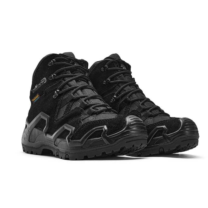 Waterproof Genuine Leather Boots - Blue Force Sports