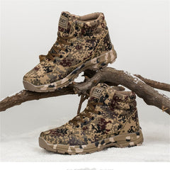 Camouflage Thermal Winter Tactical Boots - Blue Force Sports